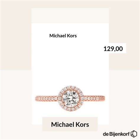 bijenkorf sieraden michael kors|michael kors kleding.